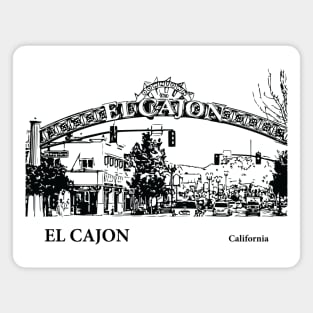 El Cajon California Magnet